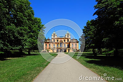 Favourite Palace of Schloss Ludwigsburg Stock Photo