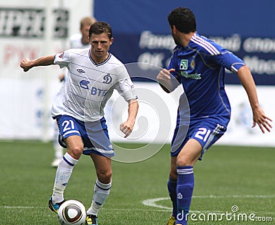 FC Dynamo Moscow vs. FC Dynamo Kyiv Editorial Stock Photo