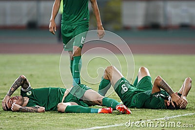 FC Rapid- Concordia Chiajna Editorial Stock Photo