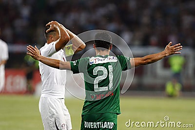 FC Rapid- Concordia Chiajna Editorial Stock Photo