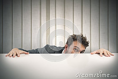 Fear of the boss Stock Photo