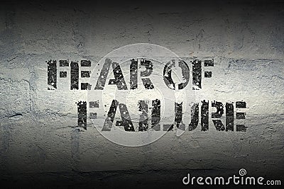 Fear of failure gr Stock Photo