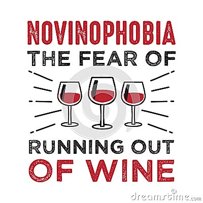 the fear of running out of wine good for print Stock Photo