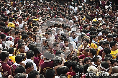 Feast of the Black Nazarene Editorial Stock Photo