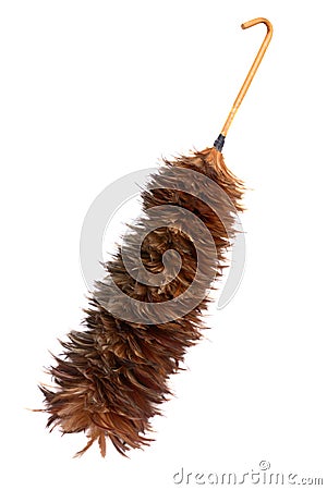 Feather wisp whisker Stock Photo