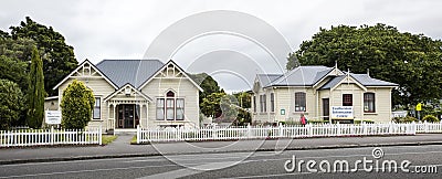 Featherston Library, Wairarapa, New Zealand Editorial Stock Photo