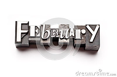 February Stock Photo