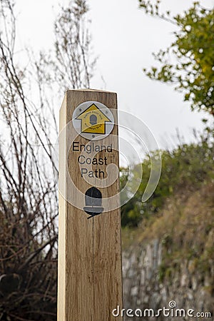 Eastbourne road sign, East Sussex England UK Stock Photo