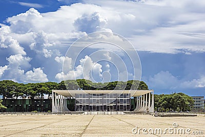 Federal Supreme Court in Brasilia, Capital of Brazil Editorial Stock Photo