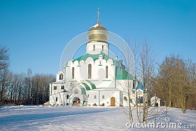 Fedorovsky Cathedral. Tsarskoye Selo, St. Petersburg. Russia Stock Photo