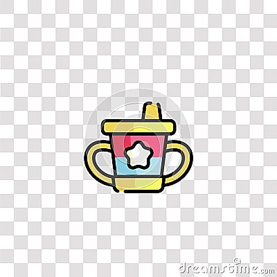feeder icon sign and symbol. feeder color icon for website design and mobile app development. Simple Element from kindergarten Vector Illustration