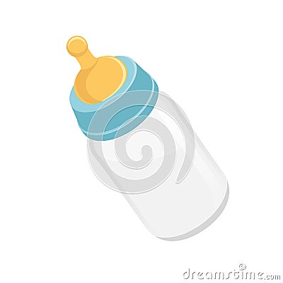 Feeding bottle Vector Illustration