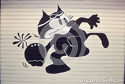 Felix The Cat Editorial Stock Photo