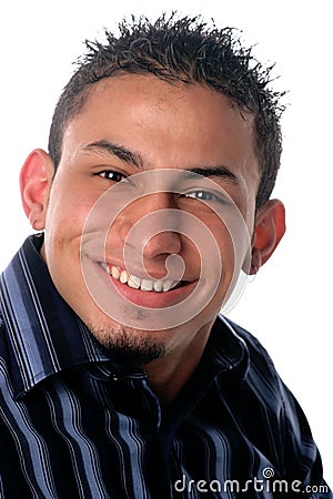 Fellow smiles Stock Photo