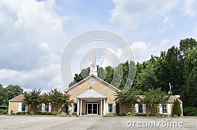 Fellowship Baptist Church Building, Memphis, Tennessee Editorial Stock Photo