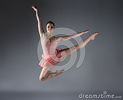 Female ballet dancer Stock Photo