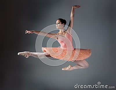 Female ballet dancer Stock Photo