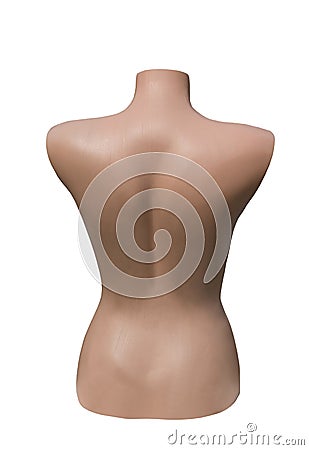 The female dummy on a white background Stock Photo