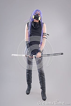 Female fantasy warrior Stock Photo