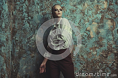 Female fashion model Stock Photo