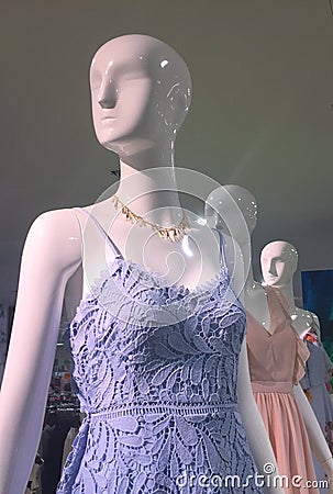 Female Mannequins Stock Photo