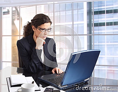 Female Office worker Stock Photo