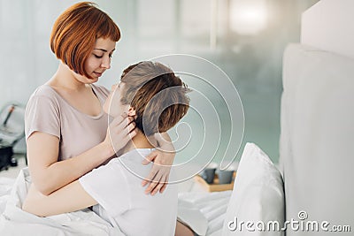 Female sexuality. erotic relationships between women Stock Photo
