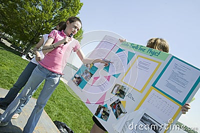 Female student Editorial Stock Photo