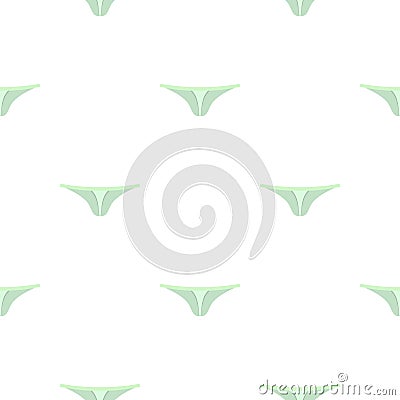 Female thongs pattern seamless Vector Illustration