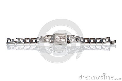 Female wrist watch Stock Photo