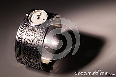 Female Wrist Watch Stock Photo