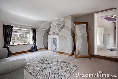 Furnished sitting room snug Editorial Stock Photo