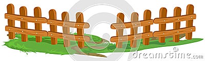 Fence Vector Illustration