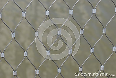 Fence Mesh Stock Photo