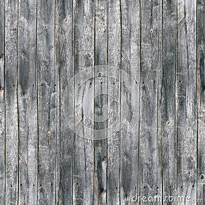 Fence seamless texture old wood with cracks Stock Photo