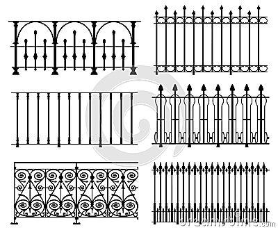 Fences Vector Illustration