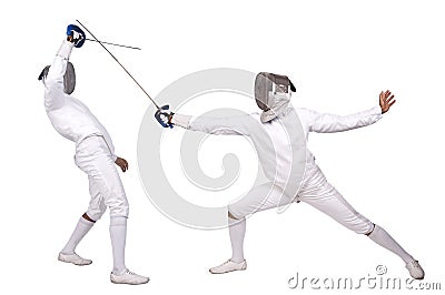 Fencing Stock Photo