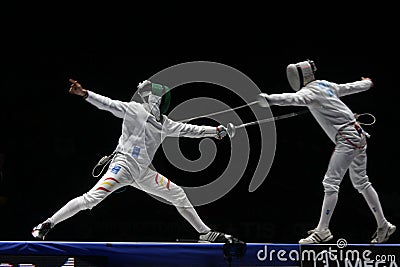 Fencing Editorial Stock Photo