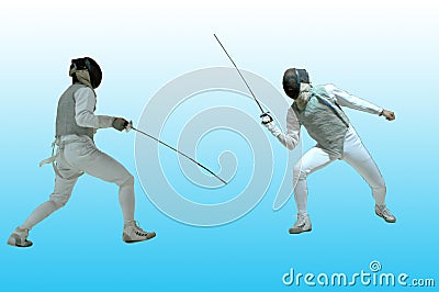 Fencing Stock Photo