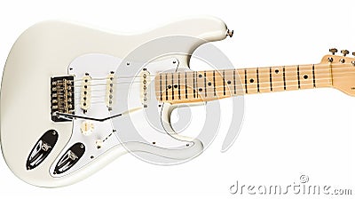 The Fender Stratocaster Electric Guitar Stock Photo