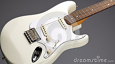 The Fender Stratocaster Electric Guitar Stock Photo