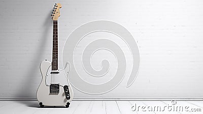 The Fender Telecaster Electric Guitar Stock Photo