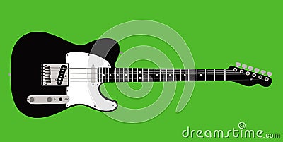 Fender Telecaster Illustration Vector Illustration