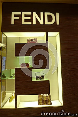 Fendi Editorial Stock Photo