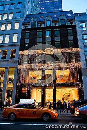 Fendi Store in Manhattan, NYC Editorial Stock Photo