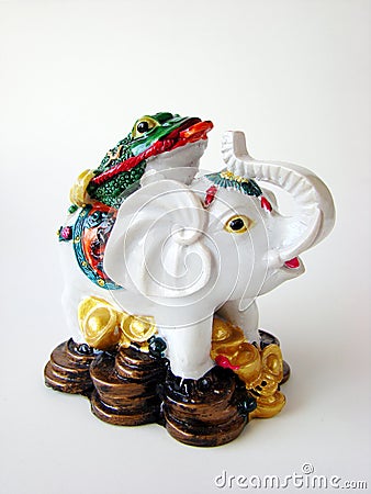 Feng Shui Elephant Stock Photo