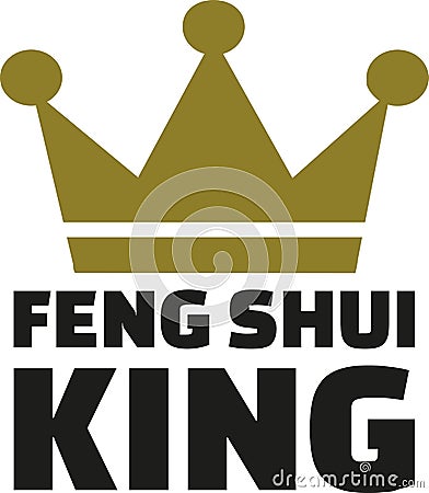 Feng Shui king Vector Illustration