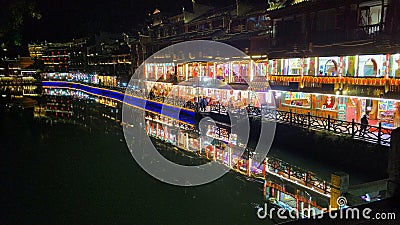 Fenghuang Ancient city Editorial Stock Photo