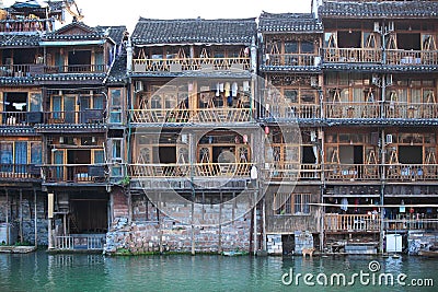 Fenghuang ancient town Stock Photo