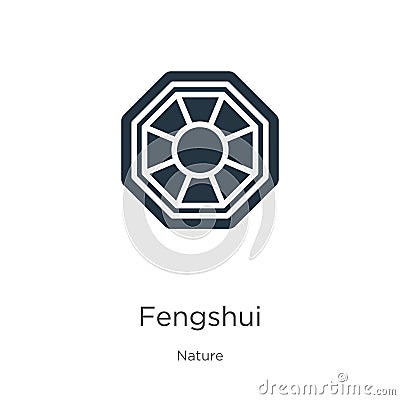Fengshui icon vector. Trendy flat fengshui icon from nature collection isolated on white background. Vector illustration can be Vector Illustration